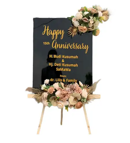 Papan Bunga Akrilik Tapan