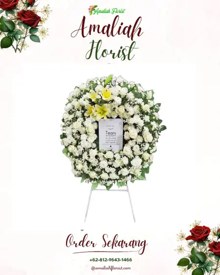 Krans Bunga Duka Tapan